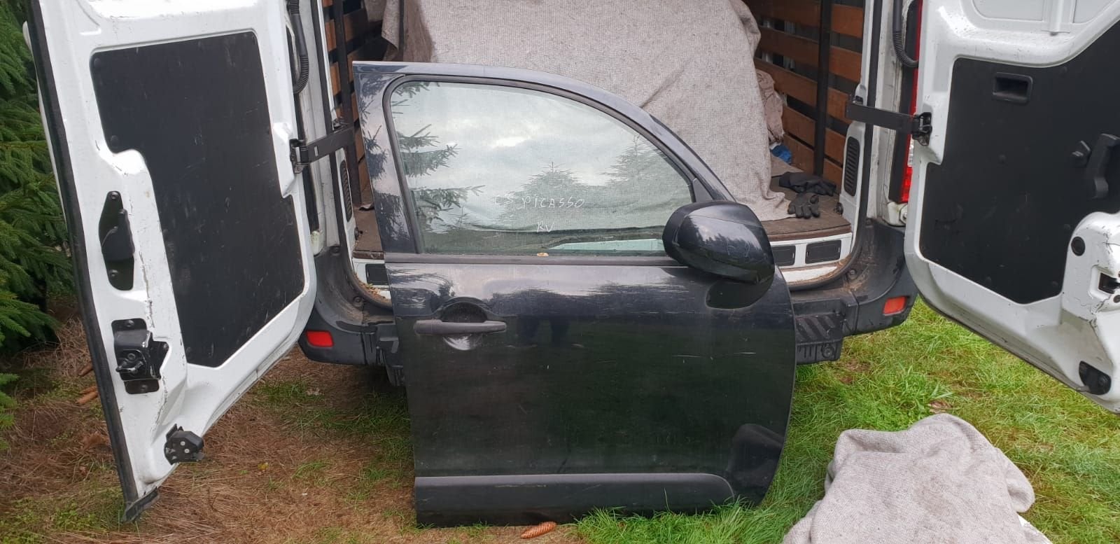 CITROËN C3 PICASSO PORTIER RECHTS VOOR BJ 2010, Auto-onderdelen, Gebruikt, -, Deur, -
