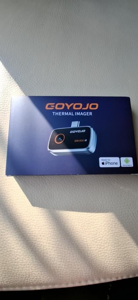 GoyoJo GW192A IR Warmtebeeld camera thermocamera infrarood, Ophalen of Verzenden, Zo goed als nieuw, Licht