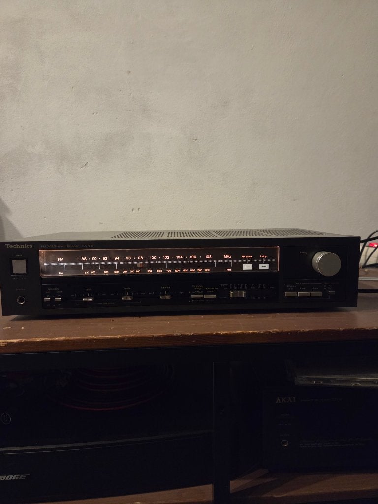 Technics SA-120 Receiver, Overige merken, Ophalen of Verzenden, Zo goed als nieuw, Minder dan 60 watt