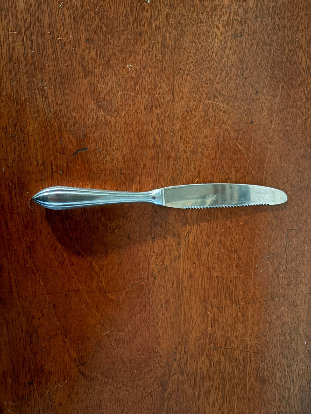 SOLA 430 puntfilet. Tomatenmesje, Antiek en Kunst, Antiek | Bestek, Ophalen of Verzenden