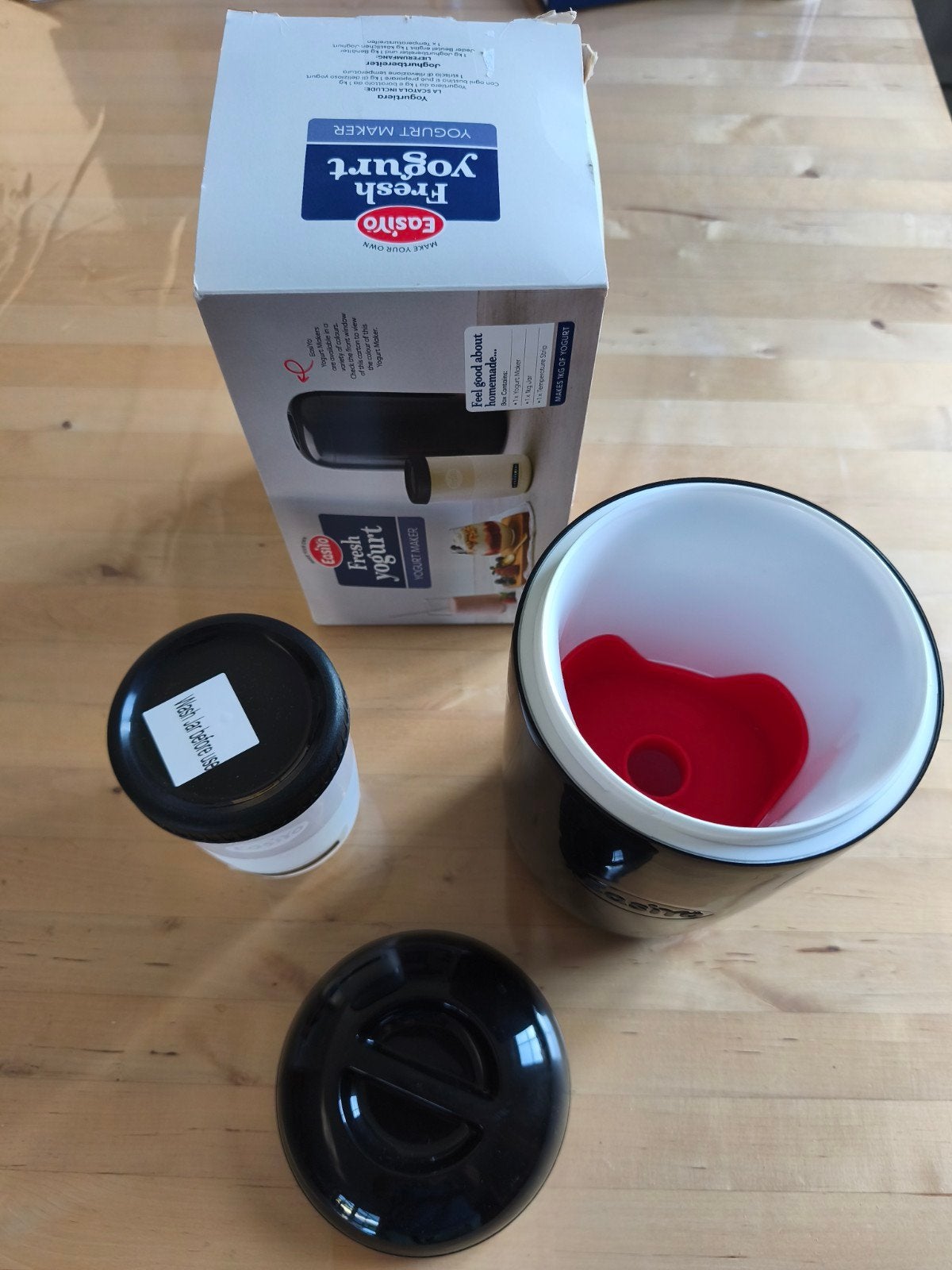 Yoghurt maker, Ophalen, Kunststof, Zwart, Overige typen