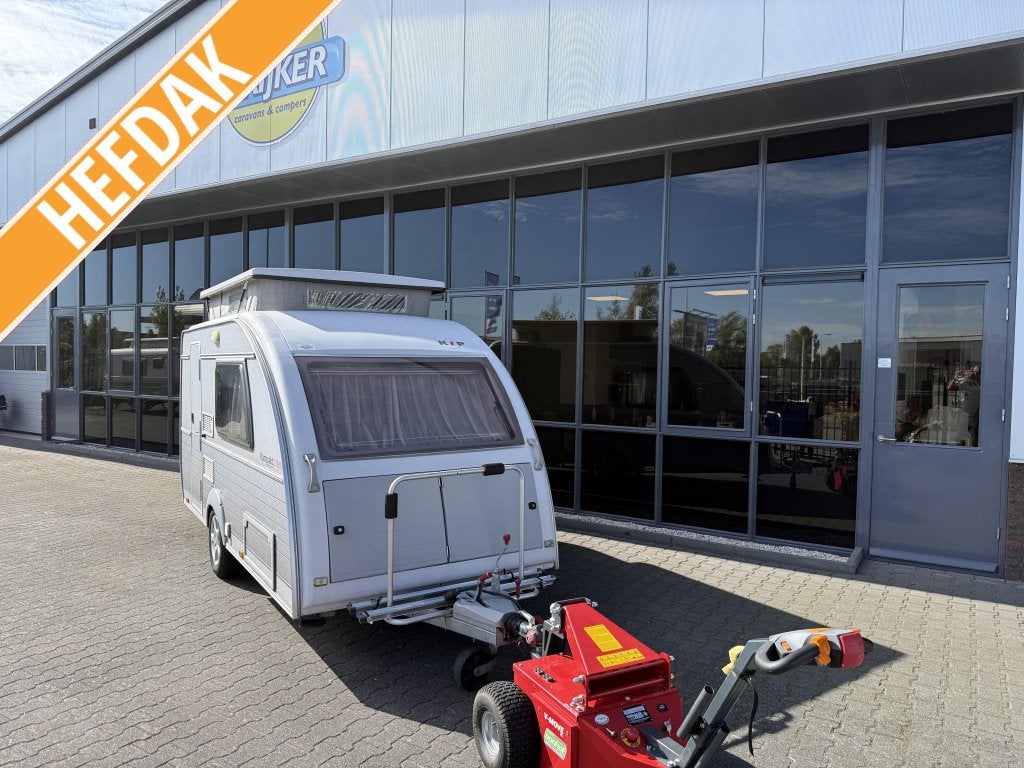 Kip Kompakt Special 37 EKV Langslaper + WC 730KG BJ 2008, Bedrijf, Treinzit, 500 - 750 kg, Tot 4 meter