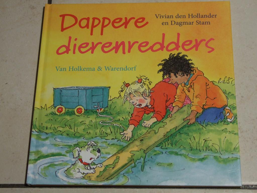 Lisa & Jimmy Dappere dierenredders / Vivian den Hollander, Ophalen of Verzenden, Zo goed als nieuw, Fictie algemeen, Voorleesboek