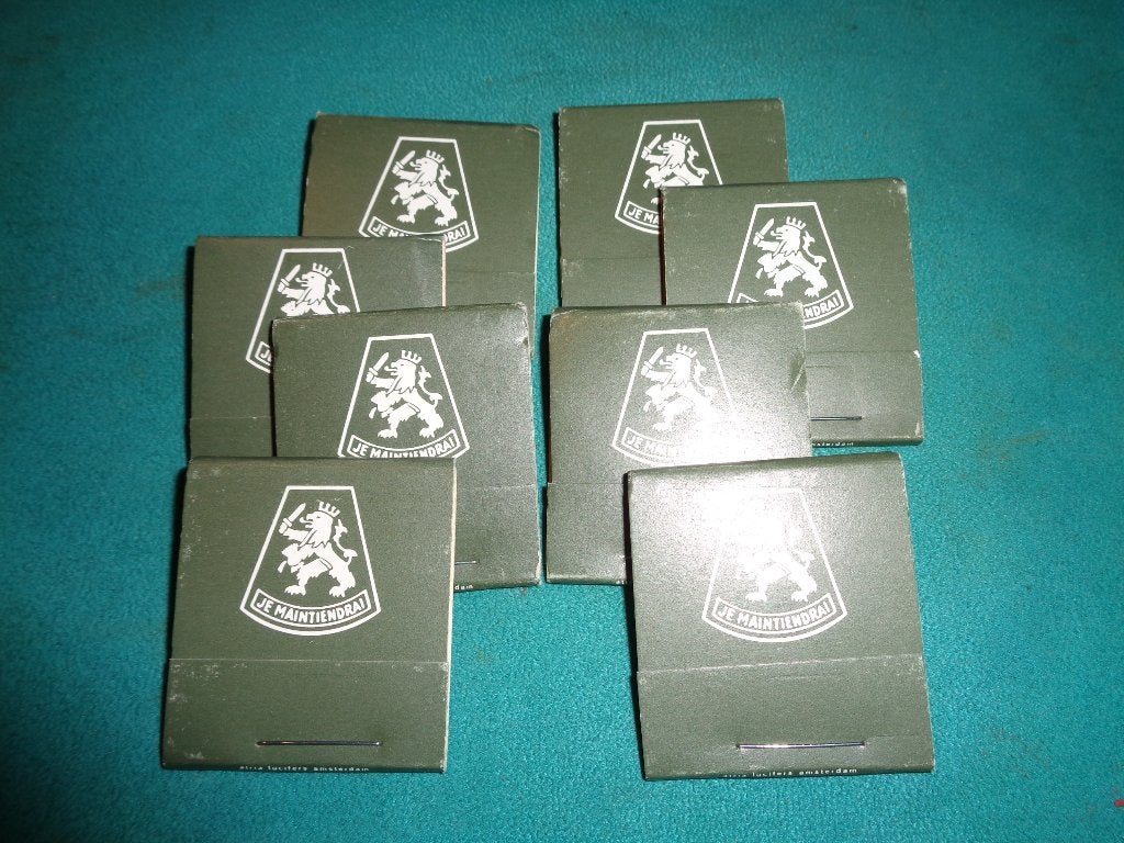Leger lucifers landmacht rantsoen soldaat, Verzenden, Landmacht, Nederland, Overige typen