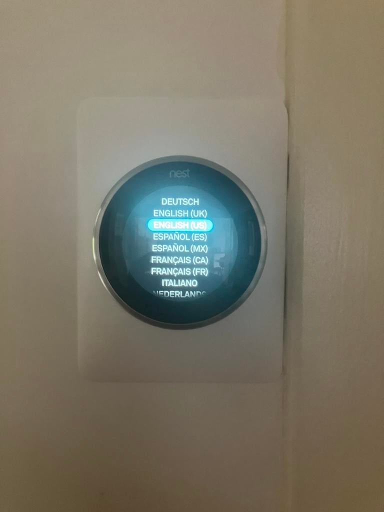 Google Nest slimme thermostaat van de 3e generatie, Ophalen of Verzenden, Zo goed als nieuw