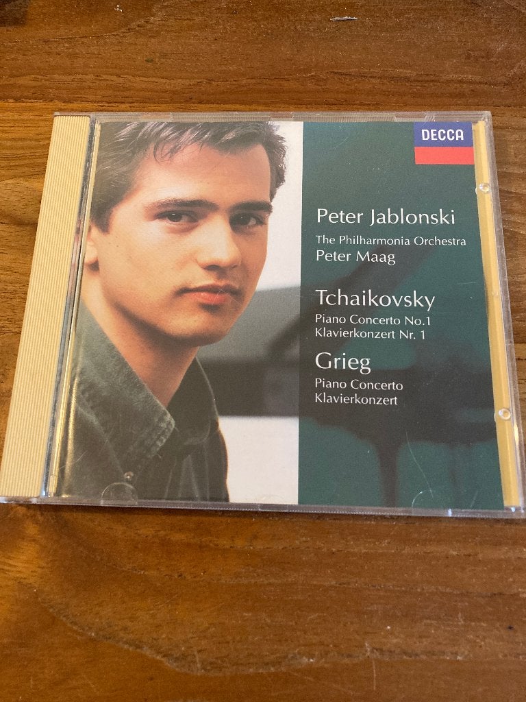 Peter Jablonski - Tchaikovsky / Piano Concerto 1 - Grieg / P, Verzenden, Zo goed als nieuw, Classicisme, Orkest of Ballet