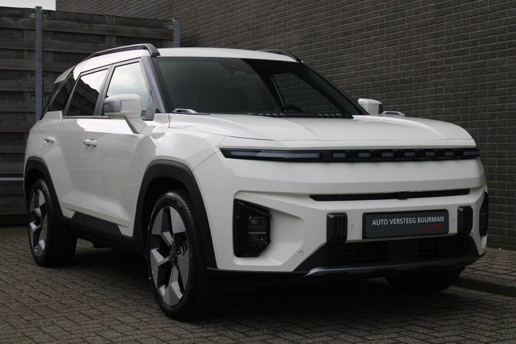 KGM Torres EVX VAN Titanium 73.4 kWh VAN uitvoering 7 jaar g, Auto's, Jeep, 12 maanden, Wit, Leder, Nieuw