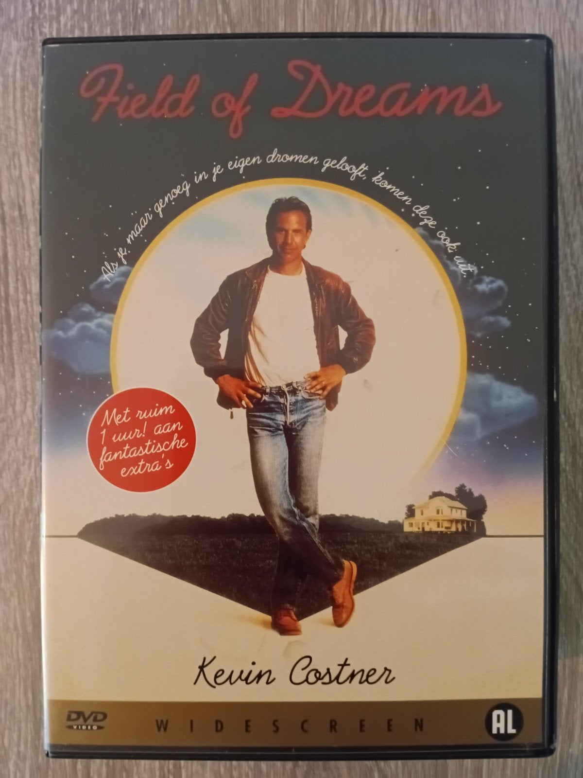 Field of Dreams DVD - Kevin Costner - Zo goed als nieuw, Cd's en Dvd's, Alle leeftijden, Overige genres, Nederlands, Ophalen of Verzenden