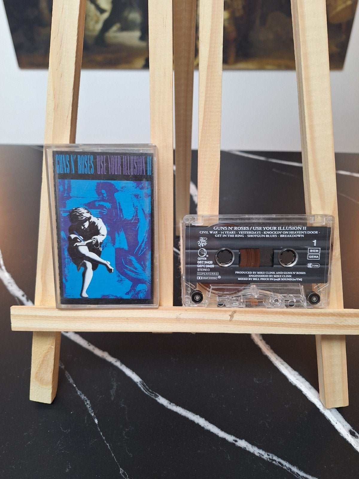 Guns N' Roses - Use Your Illusion II Cassette, 1 bandje, Ophalen of Verzenden, Zo goed als nieuw, Origineel