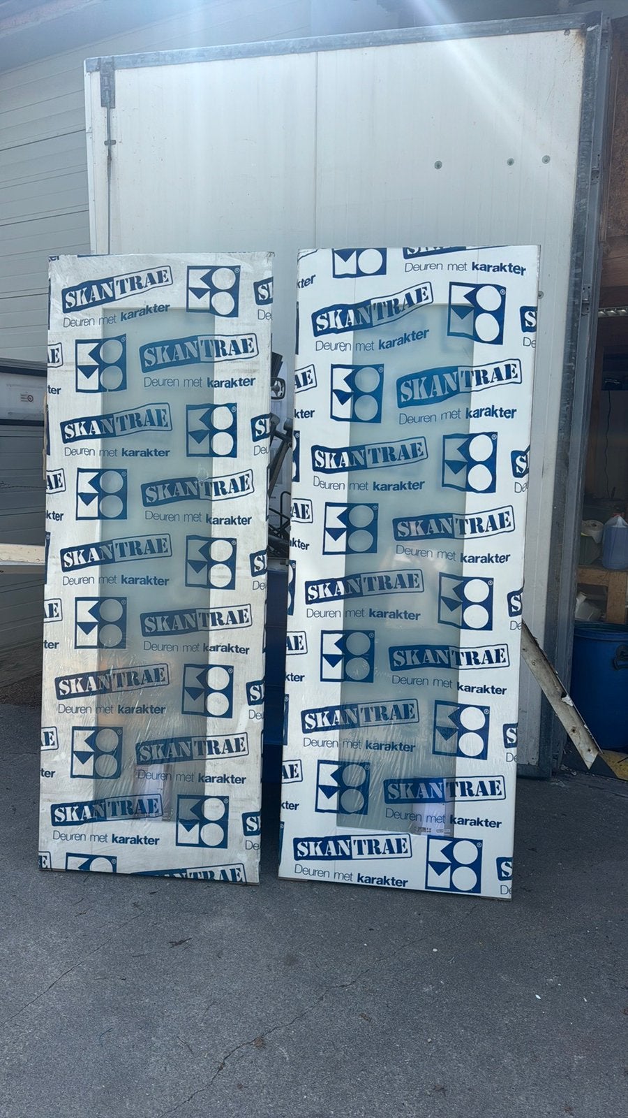 7x paneeldeur 88x231.5 cm melkglas sks 3451 nr 474