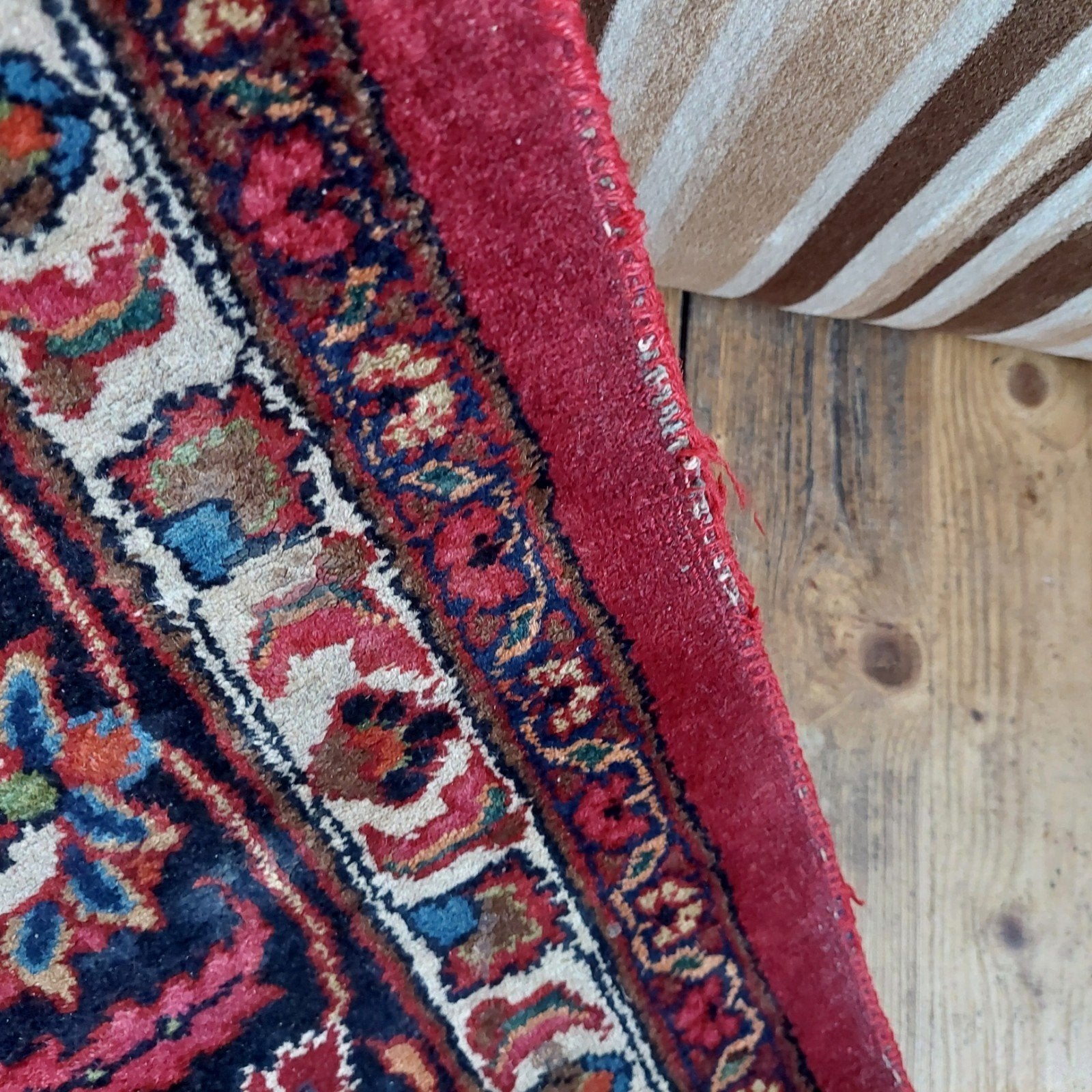 Lucky Vintage groot handgeknoopt origineel Perzisch kleed, Ophalen, Gebruikt, 200 cm of meer, 200 cm of meer
