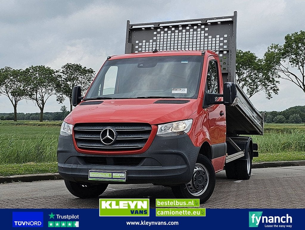 MERCEDES-BENZ SPRINTER 514 kipper mbux euor6 ac, Auto's, Gebruikt, Euro 6, 143 pk, 2842 kg