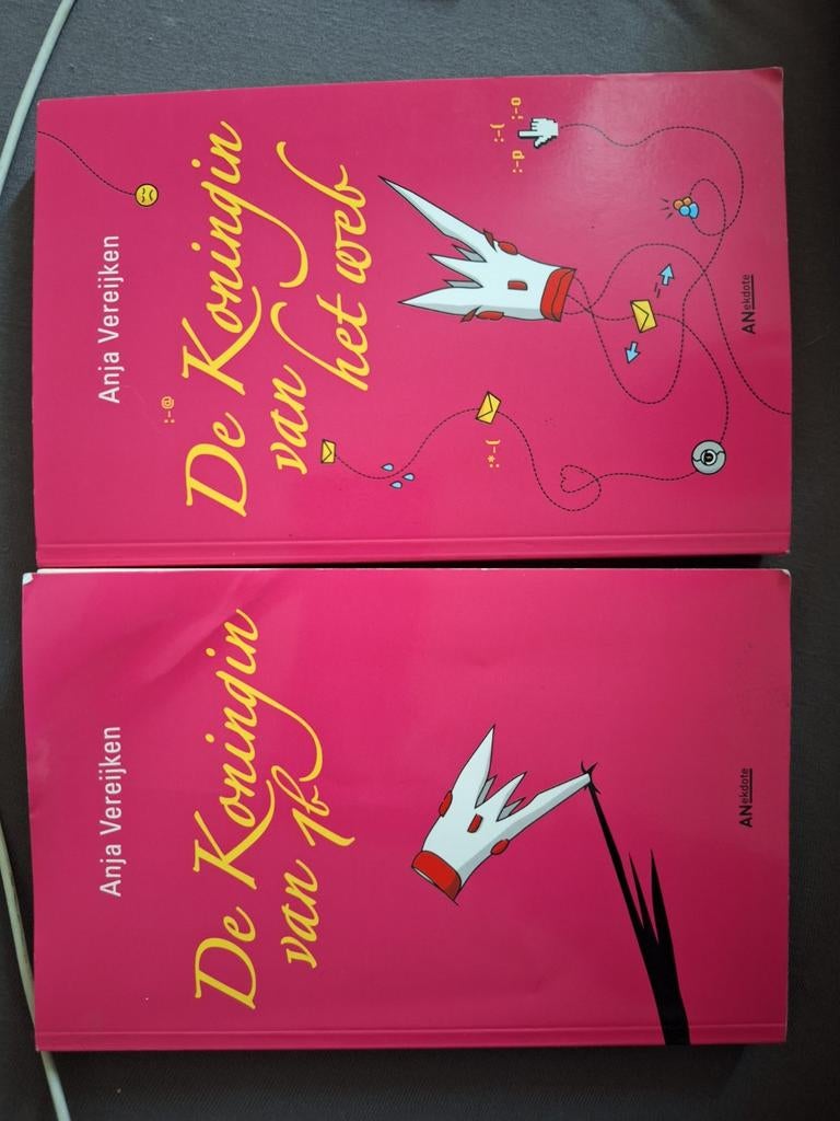 De Koningin van het Web - Anja Vereijken (2 boeken), Ophalen of Verzenden, Nieuw, Anja Vereijken