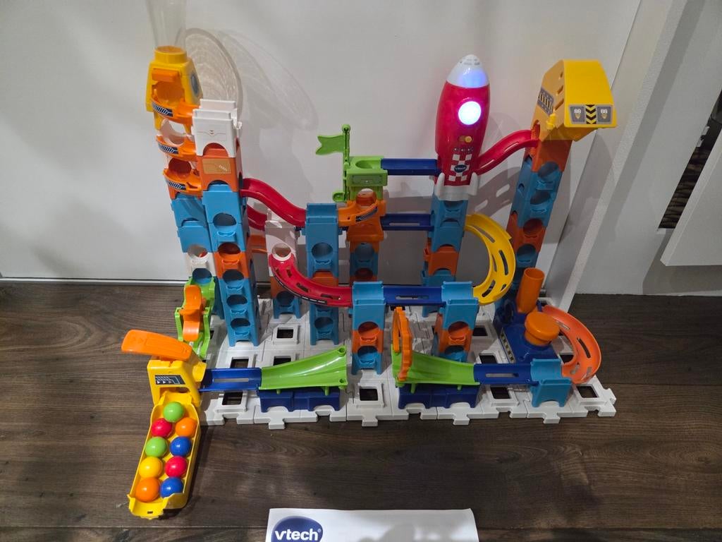 VTech Knikkerbaan met Raket en Ballen, Kinderen en Baby's, Speelgoed | Vtech, Ophalen, Zo goed als nieuw, 2 tot 4 jaar
