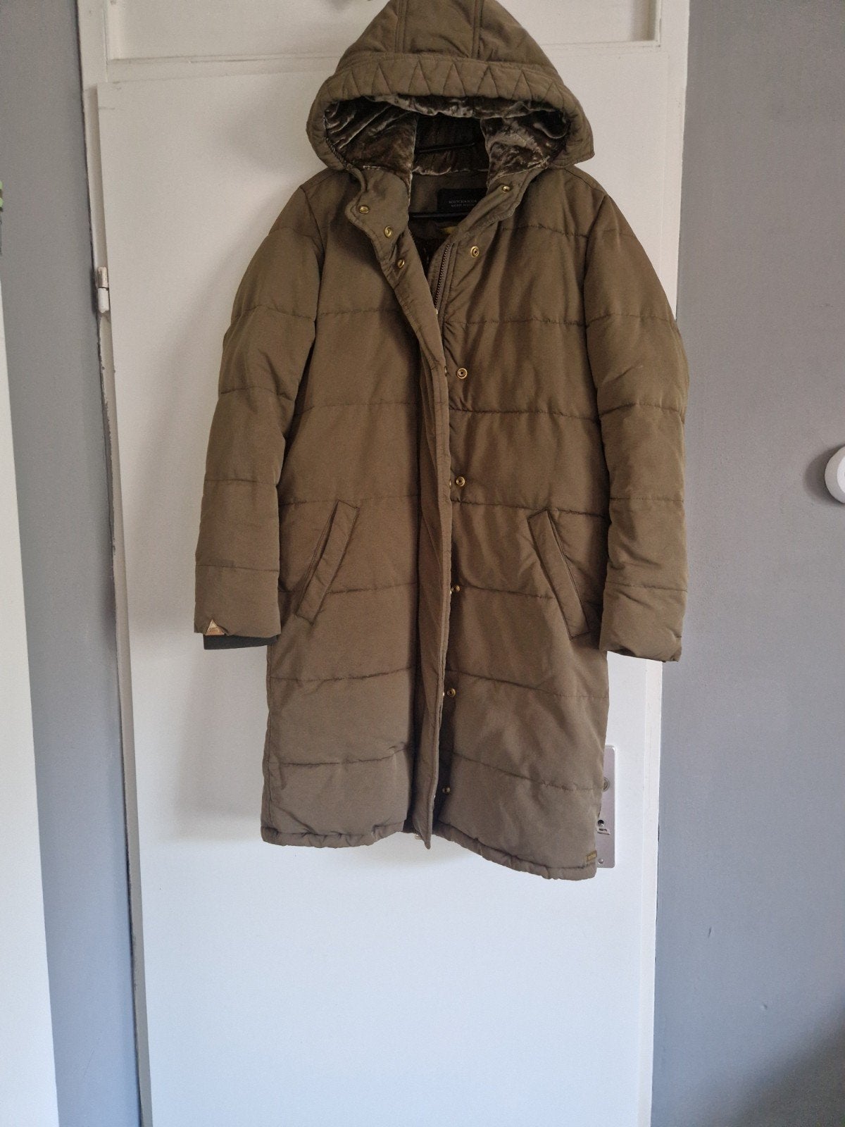 Scotch & Soda Maison Scotch lange winterjas, Maat 38/40 (M), Scotch & Soda, Ophalen of Verzenden, Zo goed als nieuw