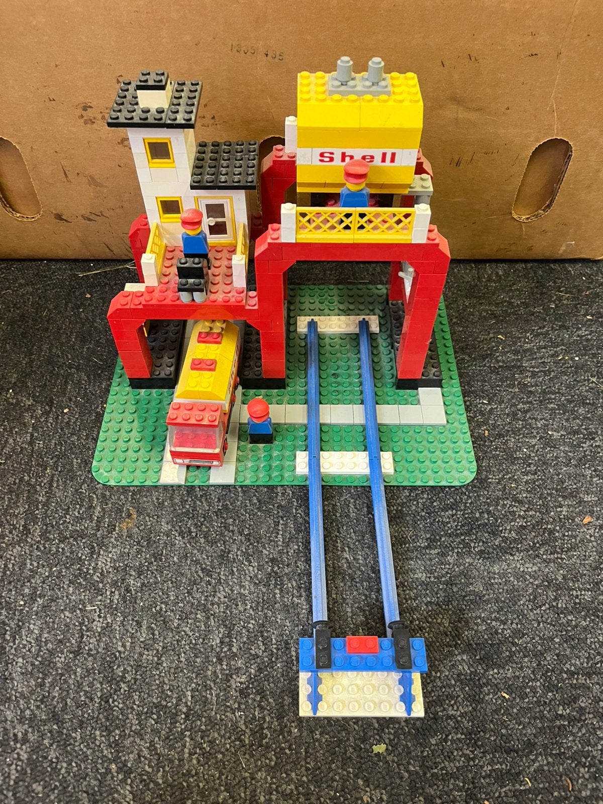 Oude LEGO Trein Fuel Refinery nr. 149, Kinderen en Baby's, Speelgoed | Duplo en Lego, Ophalen of Verzenden, Gebruikt, Lego