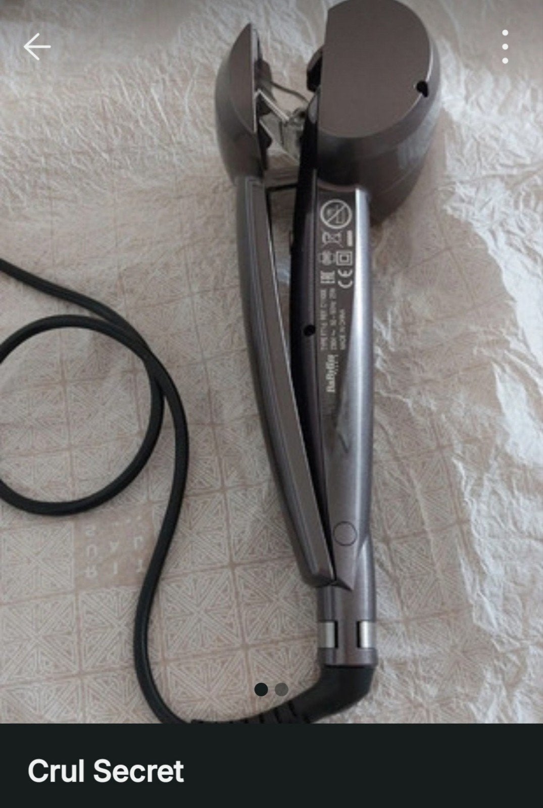 BaByliss Krultang - Automatische Kruller - Crul Secret, Verzenden