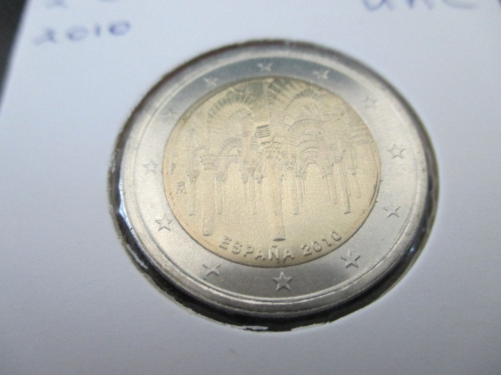 Spanje 2 euro Cordoba 2010 unc, Postzegels en Munten, Munten | Europa | Euromunten, Ophalen of Verzenden, Spanje, 2 euro, Losse munt