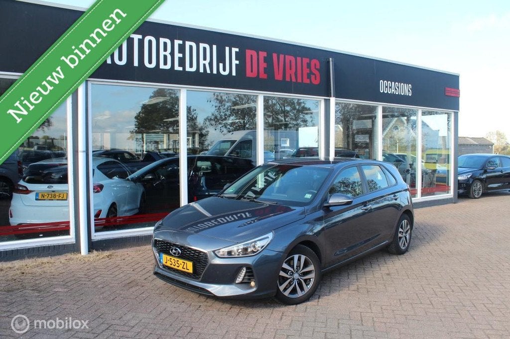 Hyundai i30 1.0 T-GDI Clima/Cruise/Stoel-Stuurverwarm/Lane-A, Euro 6, Leder, Handgeschakeld, I30