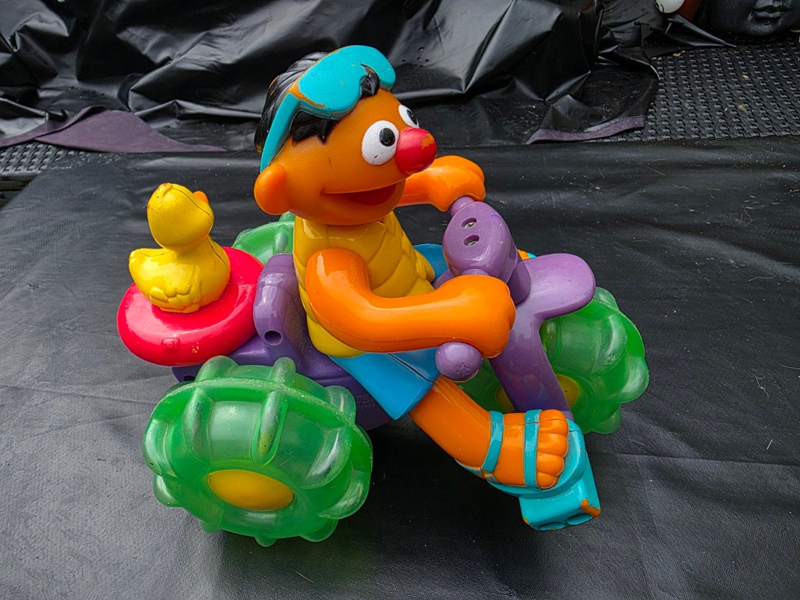 Vintage Sesamstraat Ernie's Splashin' Fun Trike, Ophalen of Verzenden, Gebruikt, Speelset