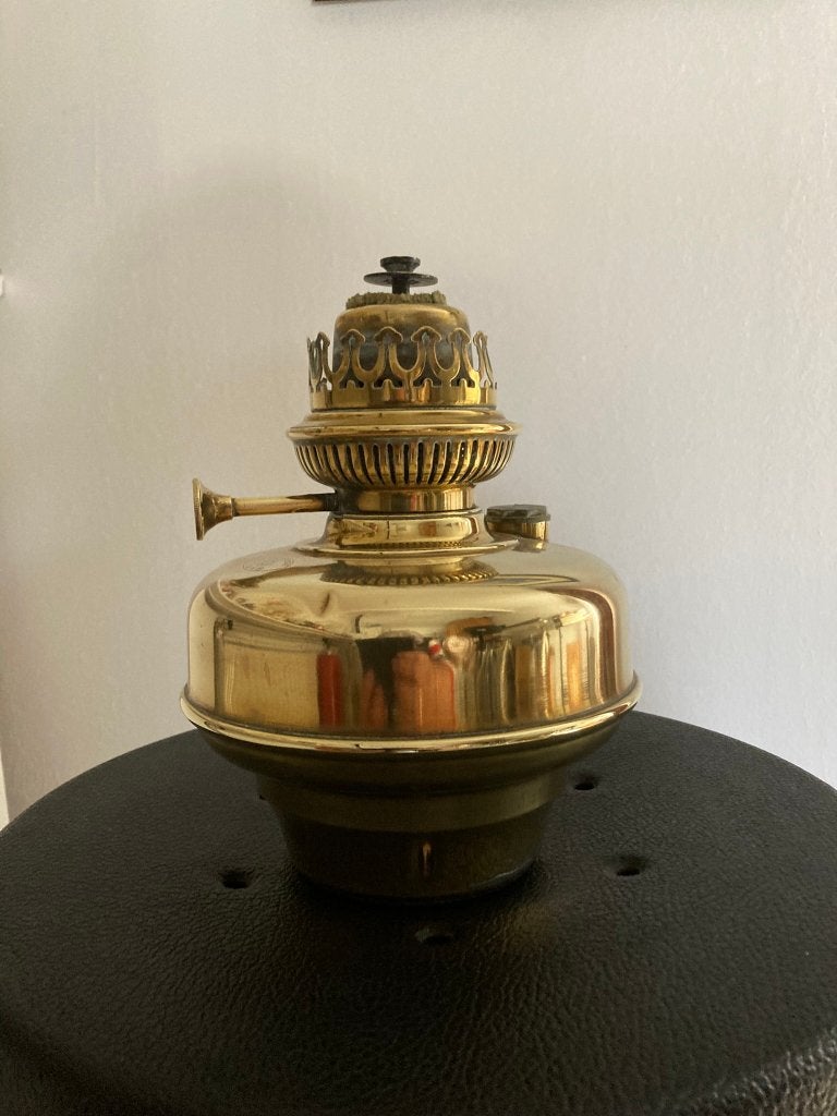 Koperen olielamp, Ophalen of Verzenden