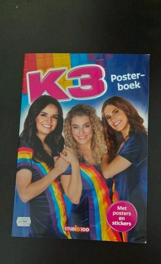 Nieuwe K3 Posterboek met posters en stickers, Ophalen of Verzenden, Nieuw
