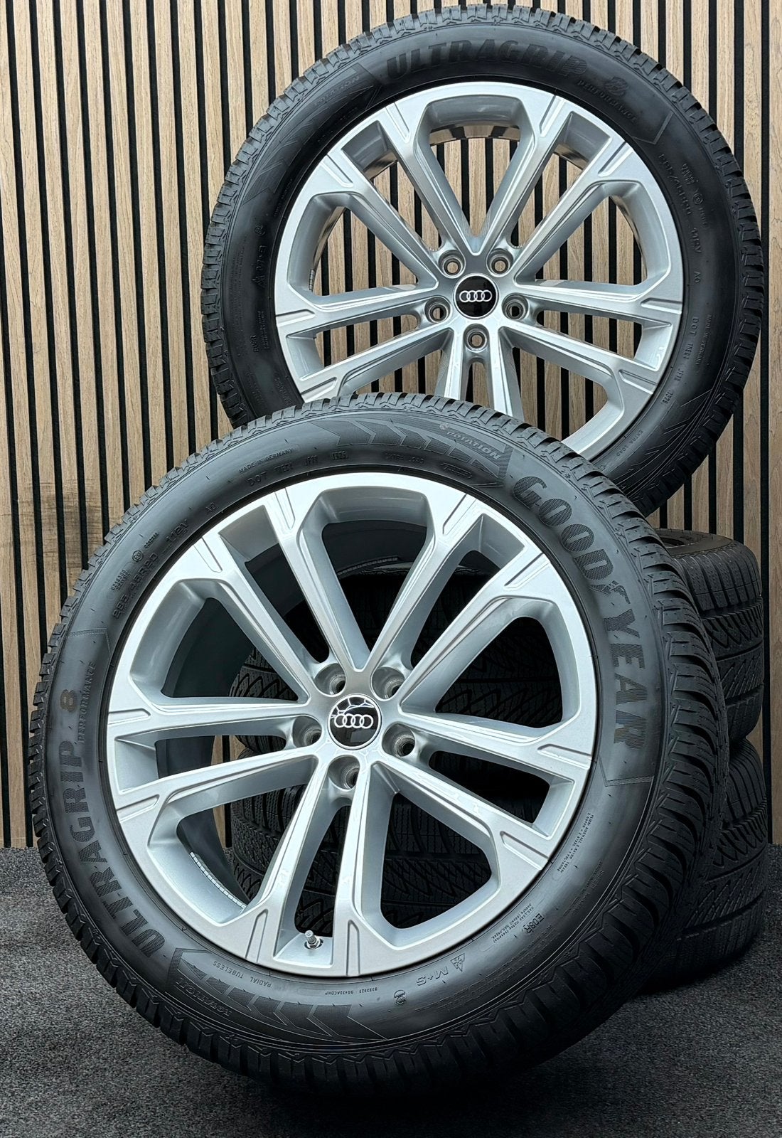 ZGAN! Originele 20 inch Audi Q7 SQ7 5x112 ET28 Goodyear ‘25, Ophalen, 285 mm, ., Banden en Velgen