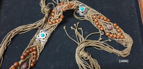 riem bohemian hippie [1007], Ophalen of Verzenden, 'T Olde Gre-j, Info@toldegrej.nl, Endepoelstraat 20f Didam