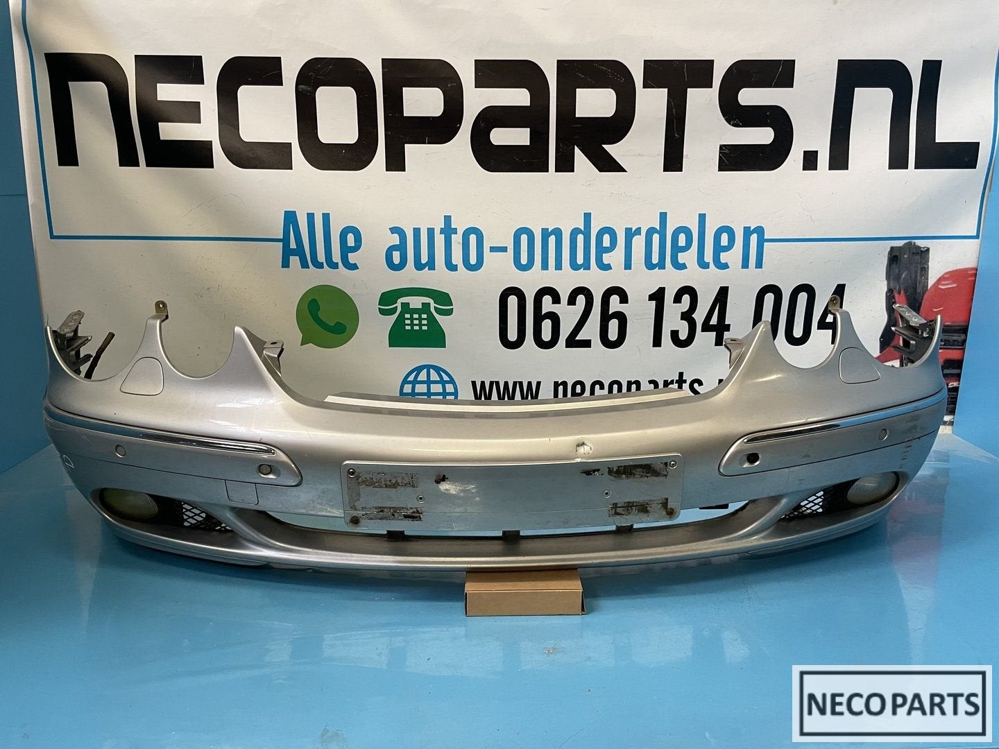 MERCEDES CL W215 BUMPER VOORBUMPER COMPLEET ALLES LEVERBAAR, Gebruikt, -, Ophalen of Verzenden, Spatbord