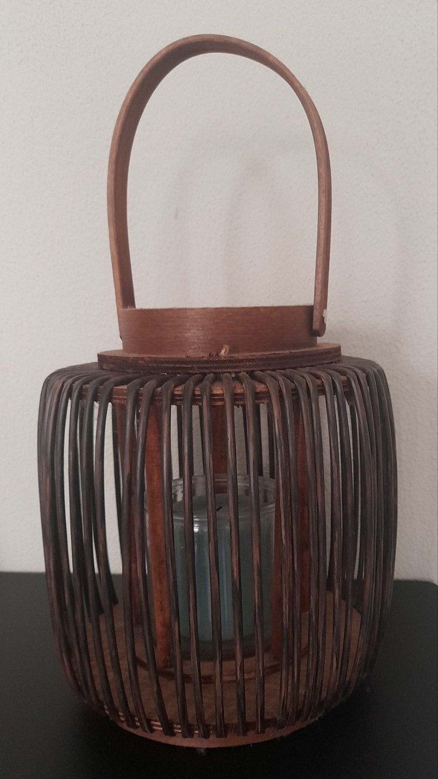 Windlicht 40cm hoog 22 cm breed, Ophalen, Kaars