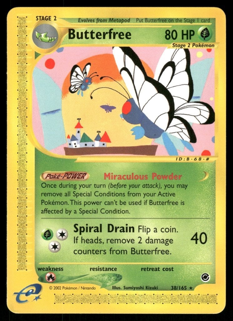 Butterfree 38/165 - Expedition Base Set, Verzenden, Gebruikt