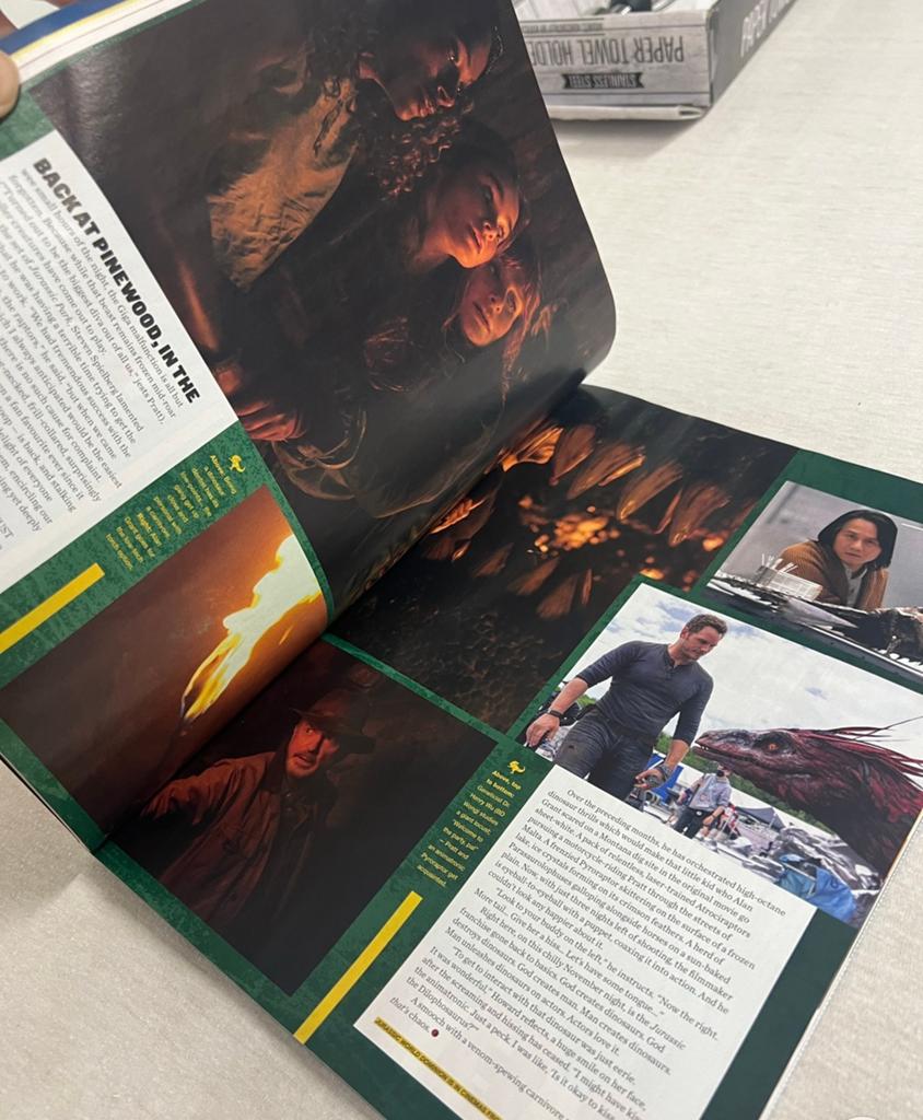 JURASSIC World Dominion tijdschrift EMPIRE Magazine 2022, Overige typen, Ophalen of Verzenden, Zo goed als nieuw, H