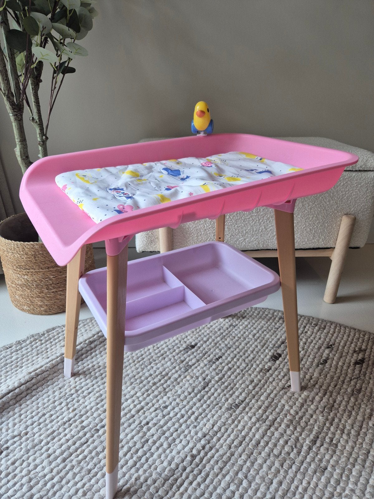 BABY born Luiercommode - Poppenmeubel - Roze, Ophalen, Zo goed als nieuw, Babypop