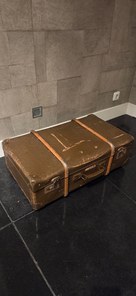 Koffer vintage, Overige materialen, Gebruikt, Overige typen, Ophalen of Verzenden