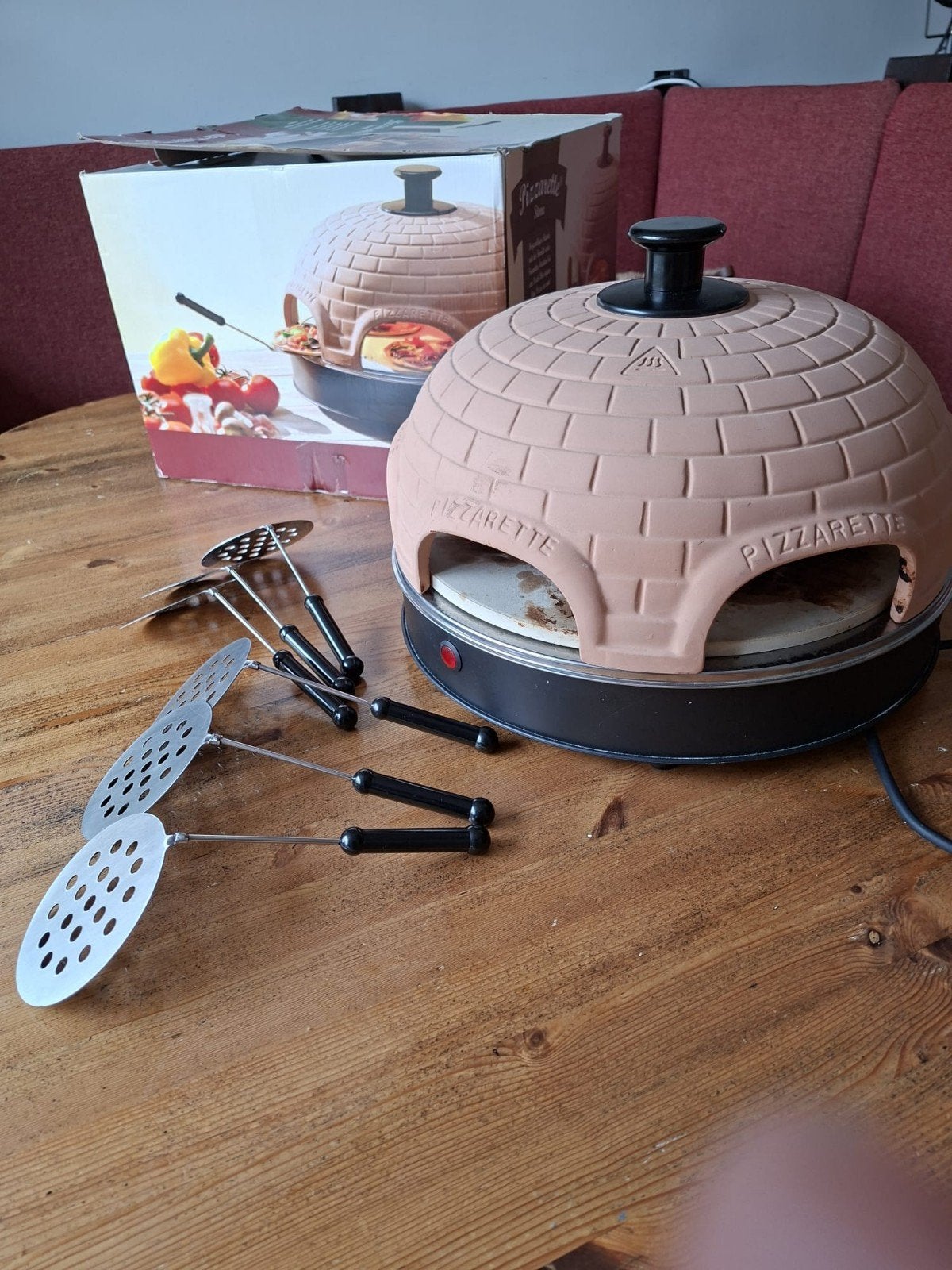 pizzarette 6 personen, Ophalen, Gebruikt, 4 t/m 7 personen
