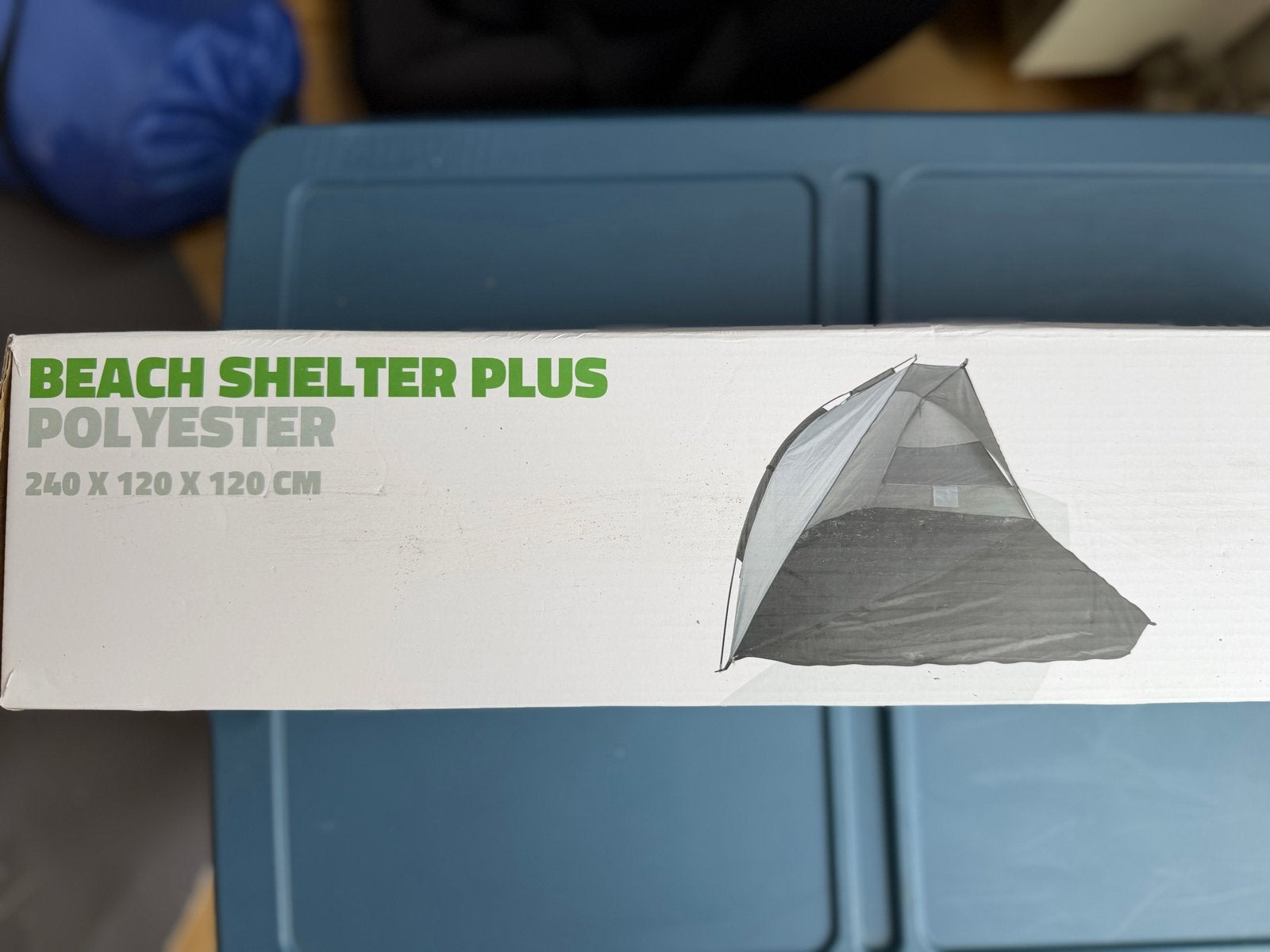 Bo-Camp Beach Shelter Plus - Nieuw in verpakking, Caravans en Kamperen, Tenten, Ophalen, Nieuw, Tot en met 2