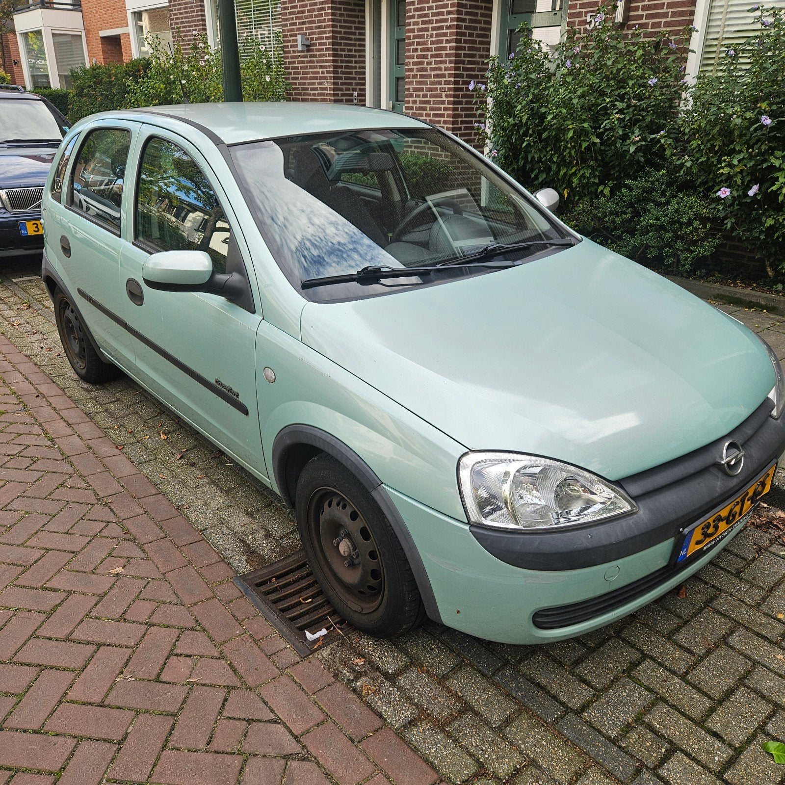 Opel Corsa 1.2 16V 5D Easytronic 2001 Groen, Auto's, 450 kg, 74 pk, 31 €/maand, Origineel Nederlands