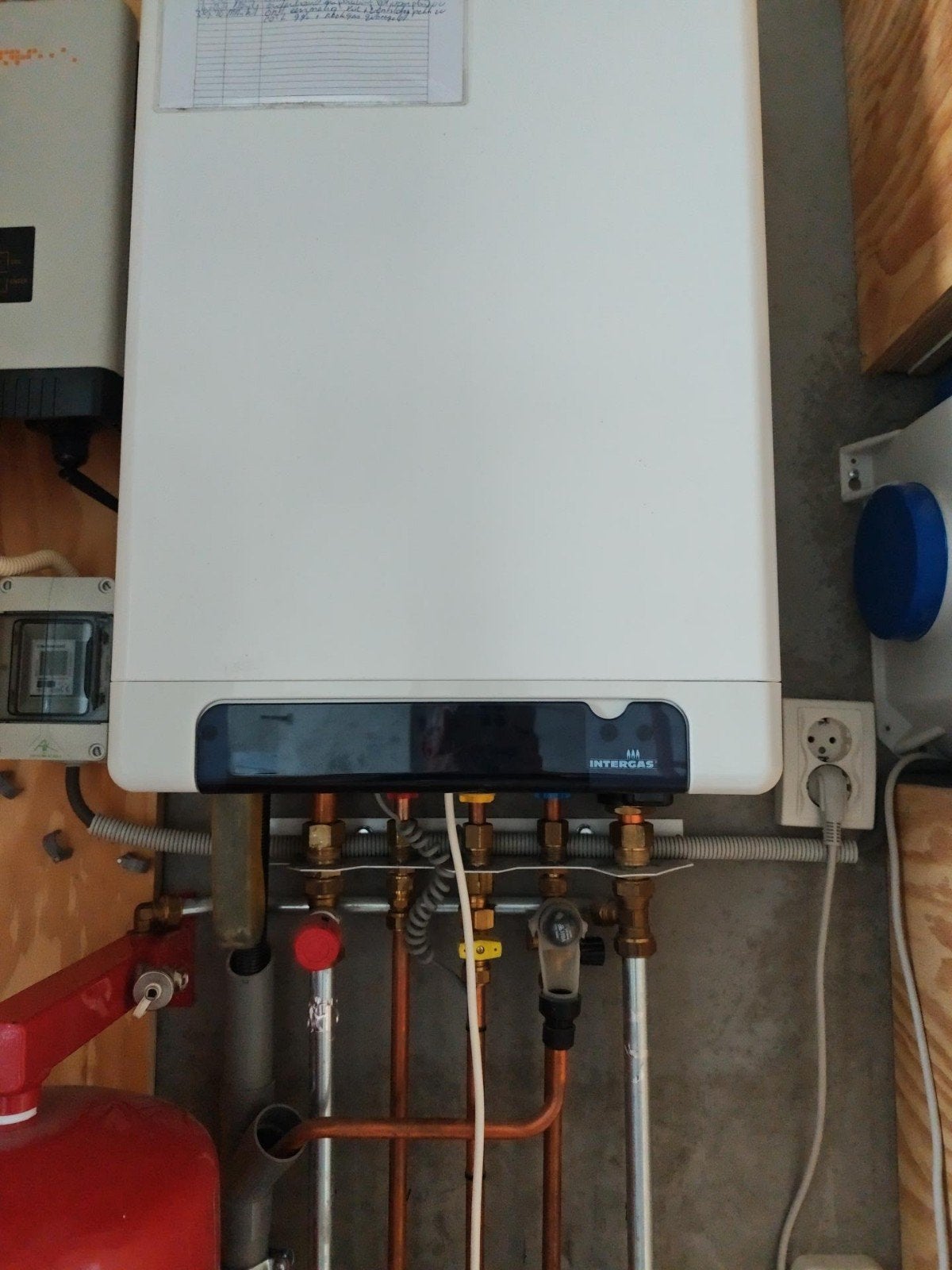 Intergas HRE 28/24 CW4 CV-ketel - Goede werkende staat, Ophalen, Hoog rendement (Hr), Cv-ketel of Combi-ketel, Minder dan 60 cm