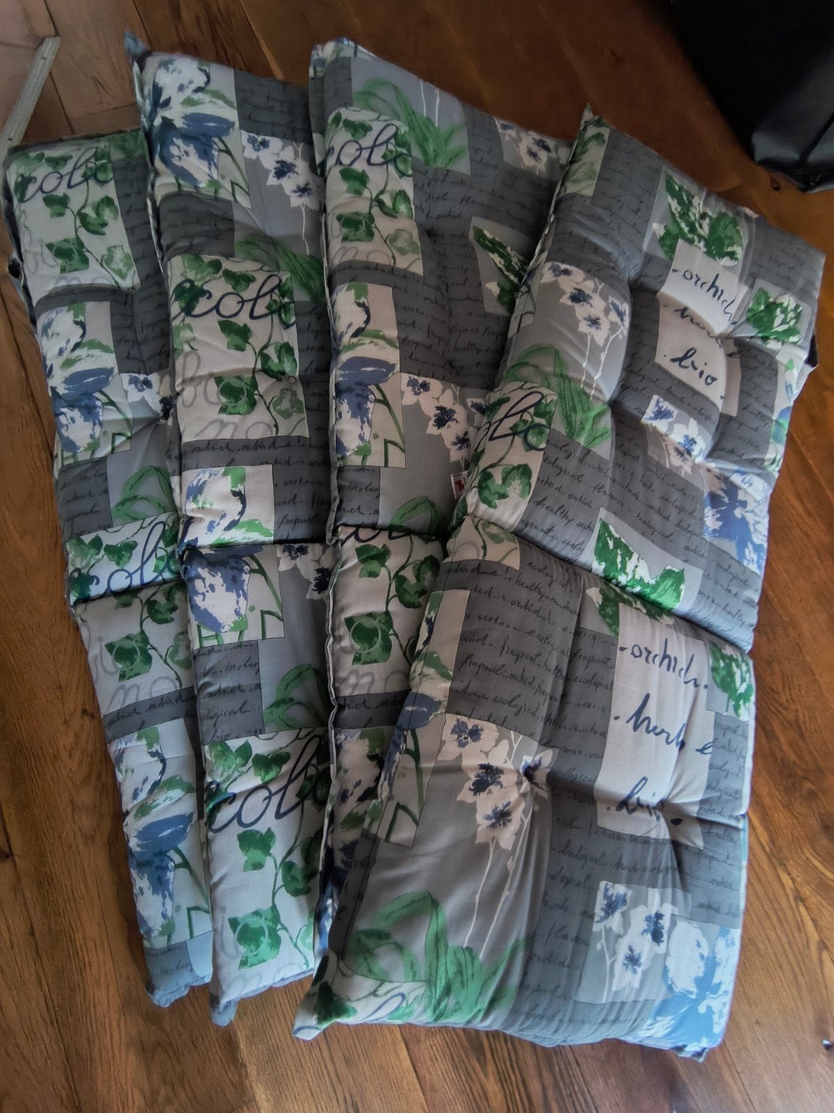 4 tuinstoel kussens, Tuin en Terras, Tuinmeubel-accessoires, Ophalen, Gebruikt