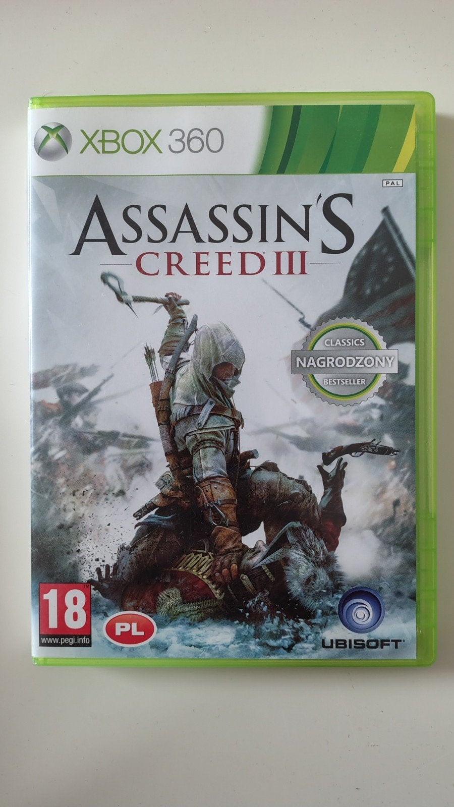 Assassin's Creed III - Xbox 360, Avontuur en Actie, Gebruikt, Vanaf 18 jaar, 1 speler
