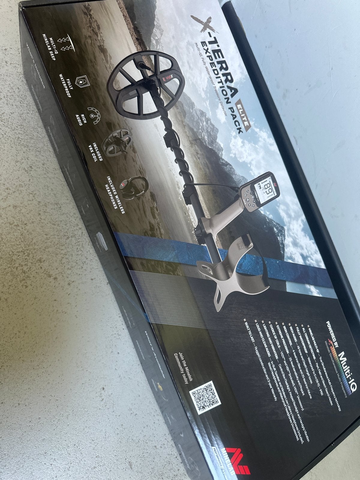Minelab X-Terra Elite expedition pack NIEUW, Hobby en Vrije tijd, Metaaldetectors, Ophalen of Verzenden, Nieuw, Minelab