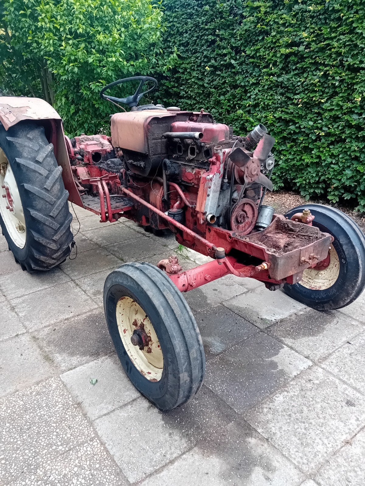 International tractor 423 loop of sloop onderdelen, Ophalen