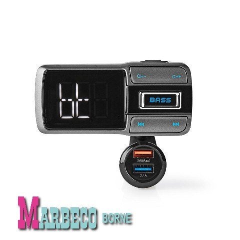 Fm transmitter, fm zender met bluetooth, handsfree bellen