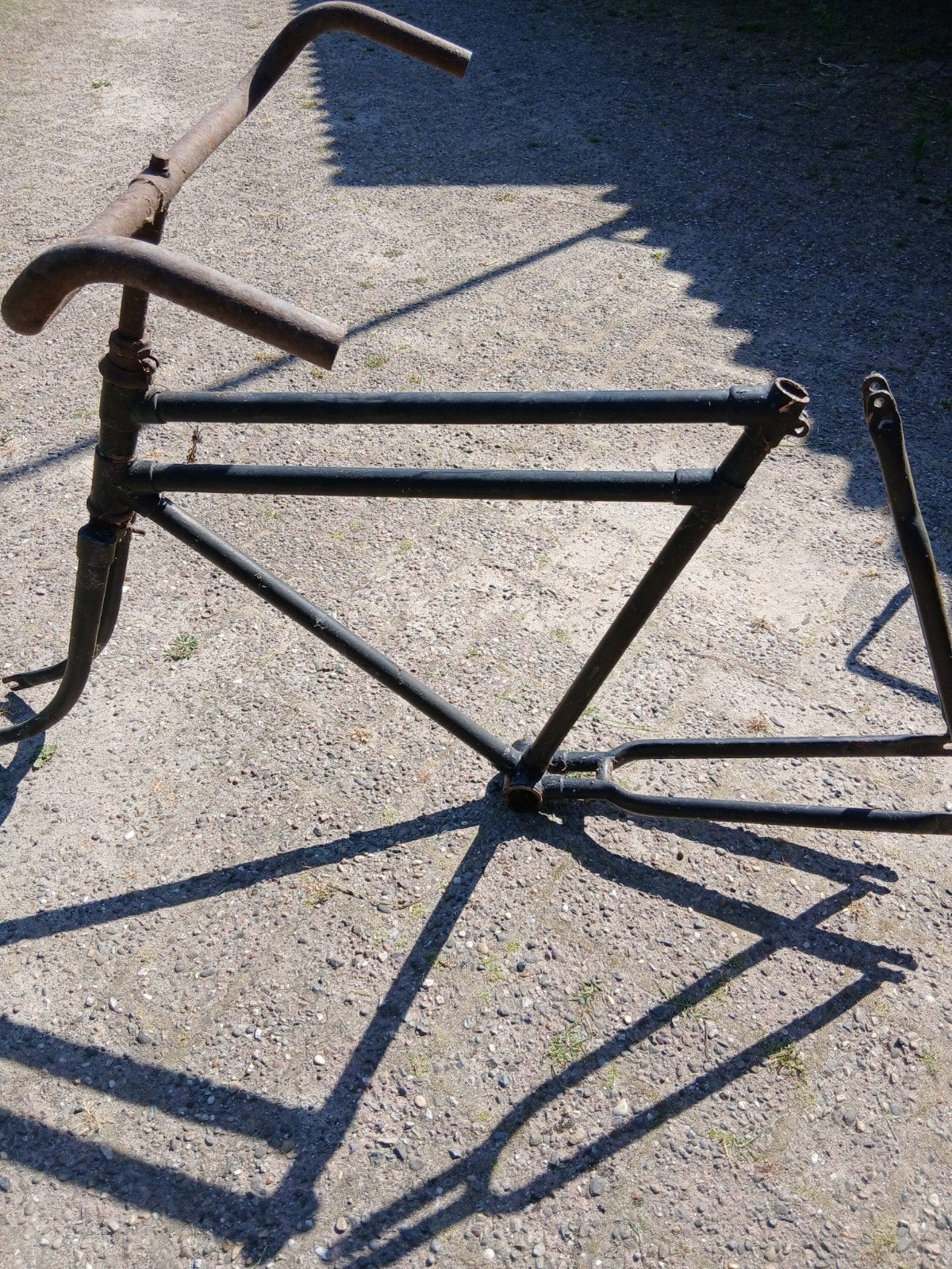 Oude transportfiets onderdelen - restauratieproject, Fietsen en Brommers, Fietsen | Oldtimers, Ophalen