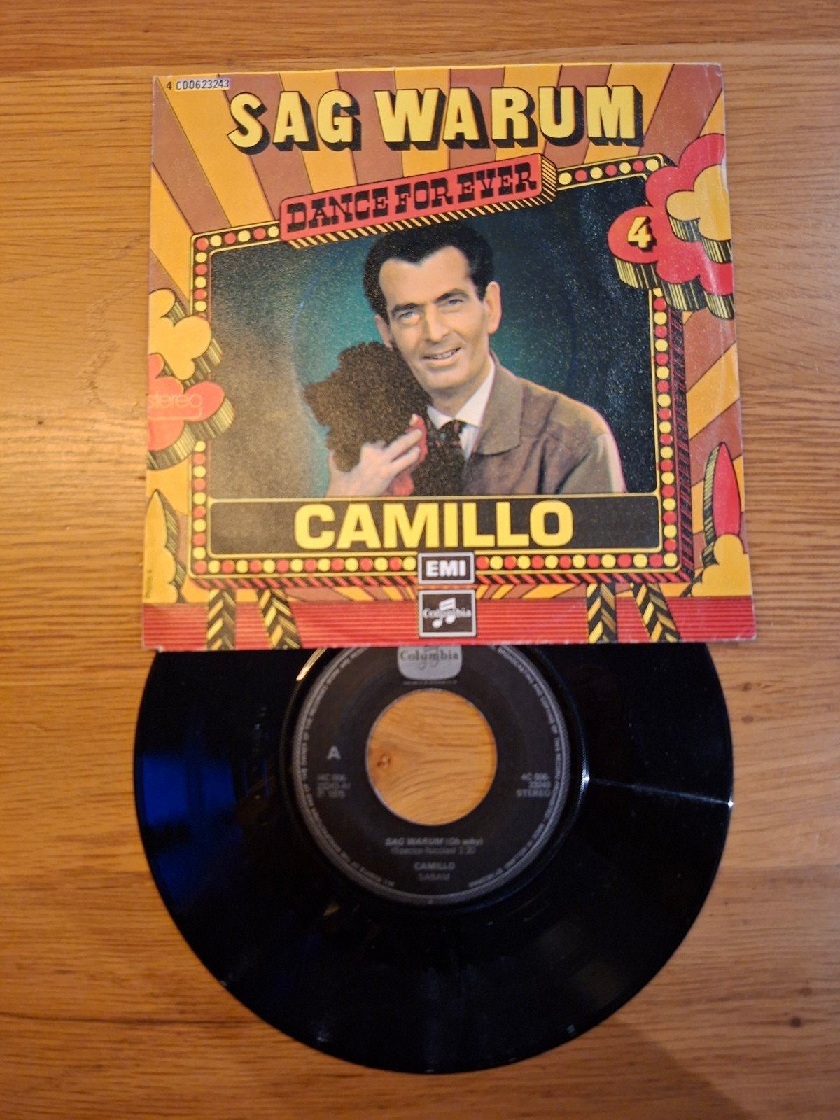 Camillo - Sag Warum (Dance For Ever) 7 inch vinyl single, Cd's en Dvd's, Gebruikt, 7 inch, EP, Schlager