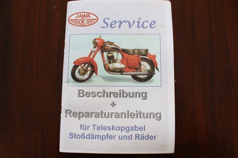 JAWA CZ service reparatur anleitung, Motoren, Ophalen of Verzenden, Overige merken