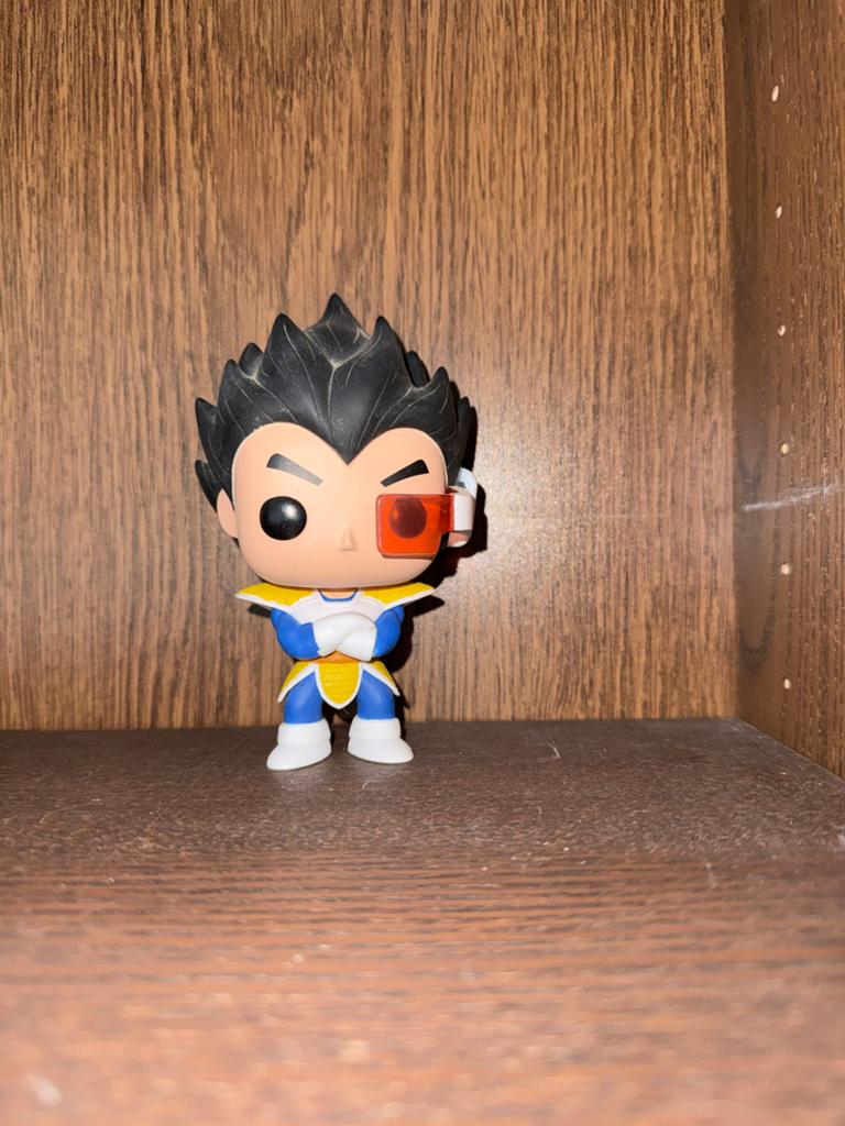 Funko Pop! Vegeta Scouter Dragon Ball Z Figuur zonder doos, Ophalen of Verzenden, Gebruikt