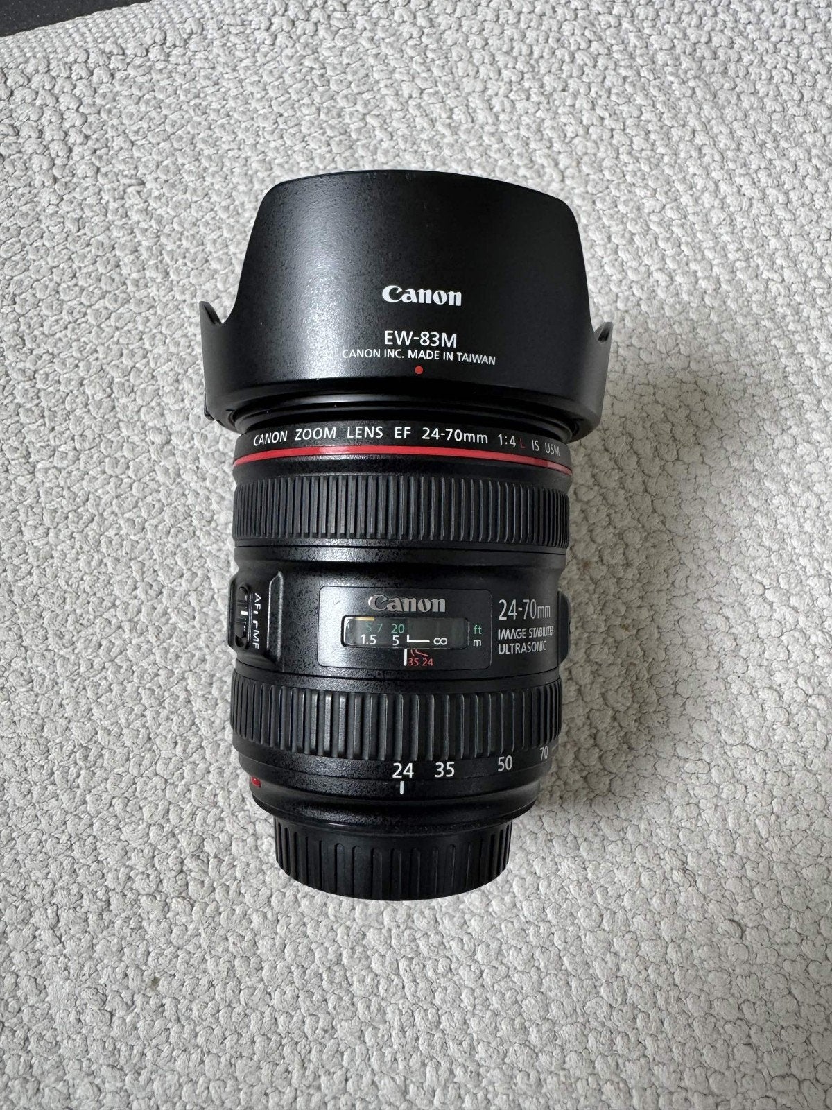 Canon EF 24-70mm F4 L IS USM lens met originele doos, Audio, Tv en Foto, Fotografie | Lenzen en Objectieven, Ophalen of Verzenden