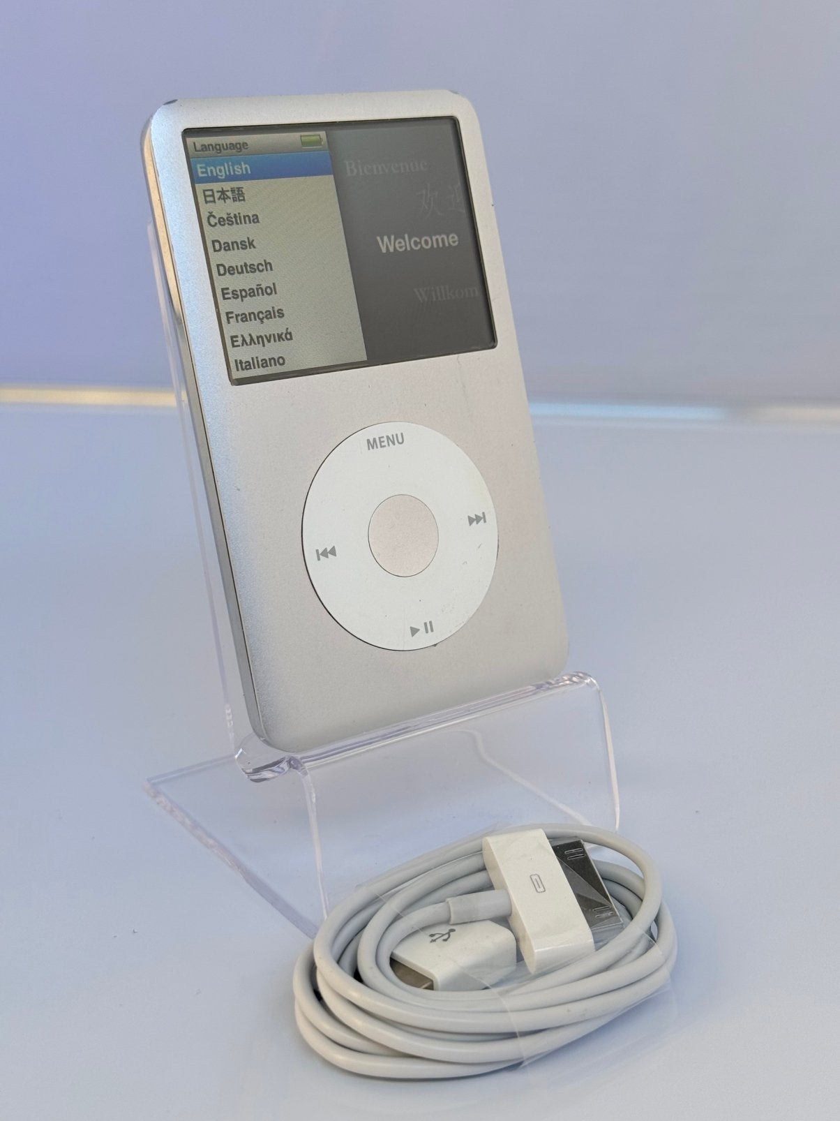 Apple iPod Classic 6.5e Generatie Zilver 120GB, 40 GB en meer, Gebruikt, Classic, Met radio
