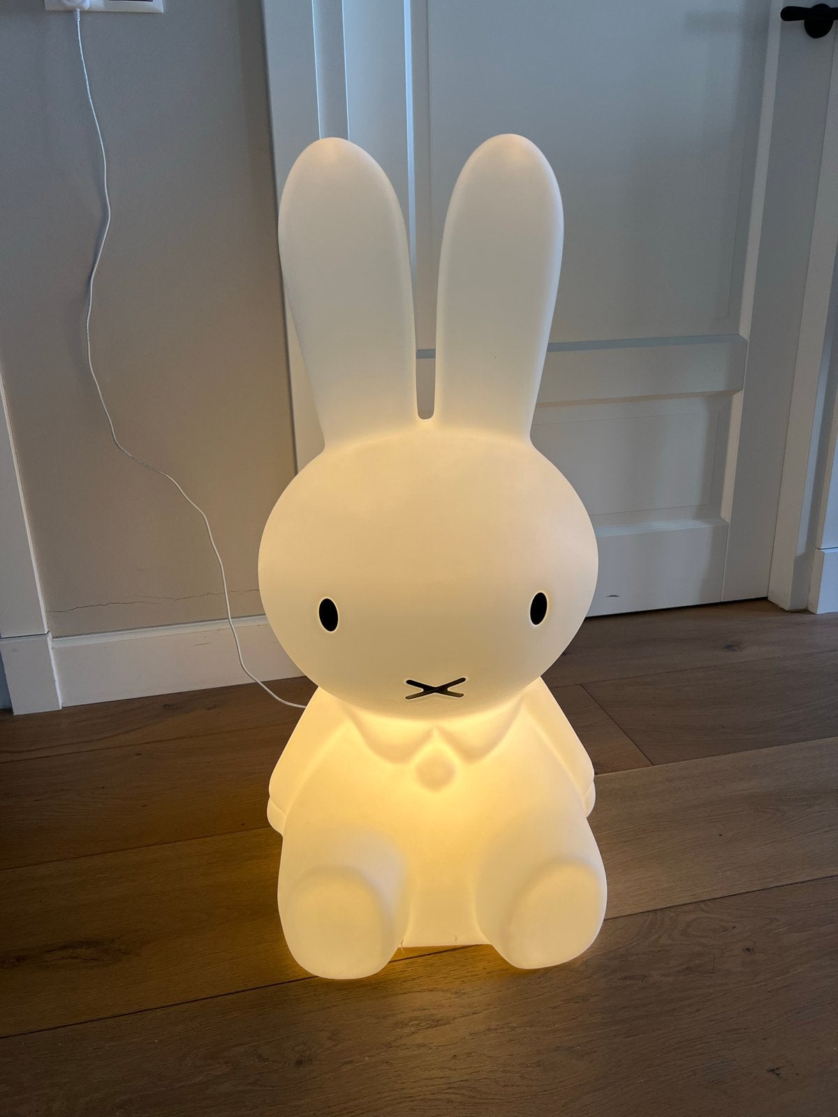Nijntje Lamp XL - Mr Maria Design 80 cm - LED - dimbaar, Ophalen of Verzenden, Zo goed als nieuw, Kunststof, Minder dan 100 cm